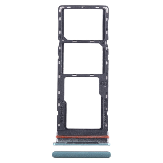For Infinix Note 11i SIM Card Tray + SIM Card Tray + Micro SD Card Tray (Green) - Card Tray by buy2fix | Online Shopping UK | buy2fix
