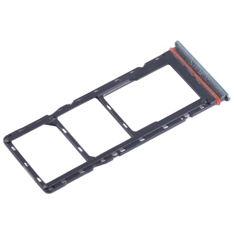 For Infinix Note 11i SIM Card Tray + SIM Card Tray + Micro SD Card Tray (Green) - Card Tray by buy2fix | Online Shopping UK | buy2fix