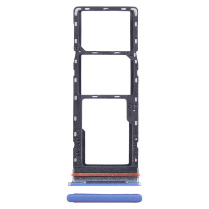 For Infinix Note 11i SIM Card Tray + SIM Card Tray + Micro SD Card Tray (Blue) - Card Tray by buy2fix | Online Shopping UK | buy2fix