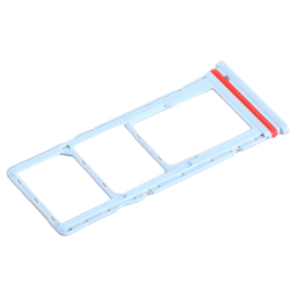 For Infinix Smart 6 HD X6512 SIM Card Tray + SIM Card Tray + Micro SD Card Tray (Baby Blue) - Card Tray by buy2fix | Online Shopping UK | buy2fix