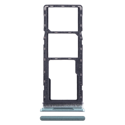 For Infinix Hot 20i X665 SIM Card Tray + SIM Card Tray + Micro SD Card Tray (Green) - Card Tray by buy2fix | Online Shopping UK | buy2fix