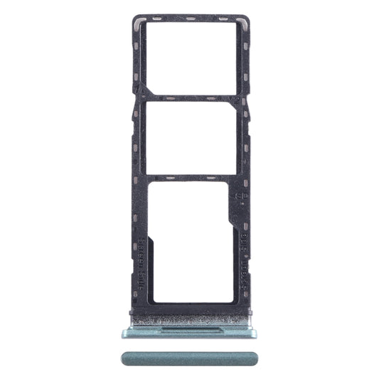 For Infinix Hot 20i X665 SIM Card Tray + SIM Card Tray + Micro SD Card Tray (Green) - Card Tray by buy2fix | Online Shopping UK | buy2fix