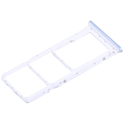 For Infinix Smart 7 India X6517 SIM Card Tray + SIM Card Tray + Micro SD Card Tray (Blue) - Card Tray by buy2fix | Online Shopping UK | buy2fix