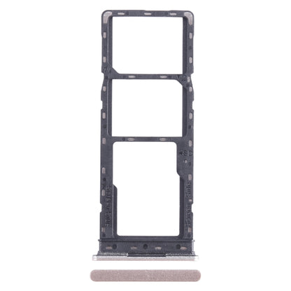 For Infinix Hot 30i X669 SIM Card Tray + SIM Card Tray + Micro SD Card Tray (Gold) - Card Tray by buy2fix | Online Shopping UK | buy2fix