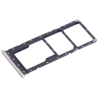 For Infinix Hot 30i X669 SIM Card Tray + SIM Card Tray + Micro SD Card Tray (Gold) - Card Tray by buy2fix | Online Shopping UK | buy2fix