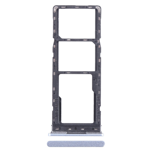 For Infinix Hot 30i X669 SIM Card Tray + SIM Card Tray + Micro SD Card Tray (Blue) - Card Tray by buy2fix | Online Shopping UK | buy2fix