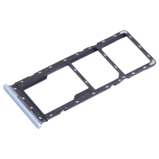 For Infinix Hot 30i X669 SIM Card Tray + SIM Card Tray + Micro SD Card Tray (Blue) - Card Tray by buy2fix | Online Shopping UK | buy2fix