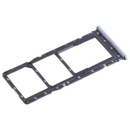 For Infinix Hot 30i X669 SIM Card Tray + SIM Card Tray + Micro SD Card Tray (Blue) - Card Tray by buy2fix | Online Shopping UK | buy2fix