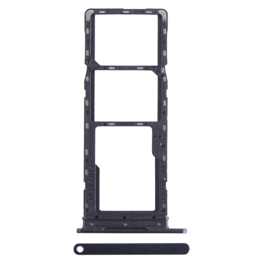 For Infinix Smart 7 HD X6516 SIM Card Tray + SIM Card Tray + Micro SD Card Tray (Black) - Card Tray by buy2fix | Online Shopping UK | buy2fix