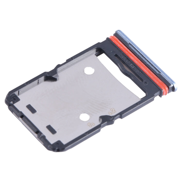 For Infinix Note 12 Pro 4G SIM Card Tray + SIM Card Tray + Micro SD Card Tray (Blue) - Card Tray by buy2fix | Online Shopping UK | buy2fix