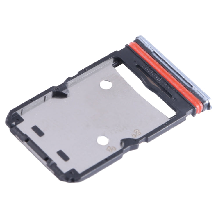 For Infinix Note 12 Pro 4G SIM Card Tray + SIM Card Tray + Micro SD Card Tray (Silver) - Card Tray by buy2fix | Online Shopping UK | buy2fix