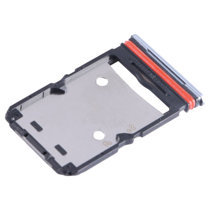 For Infinix Note 12 Pro 4G SIM Card Tray + SIM Card Tray + Micro SD Card Tray (Silver) - Card Tray by buy2fix | Online Shopping UK | buy2fix