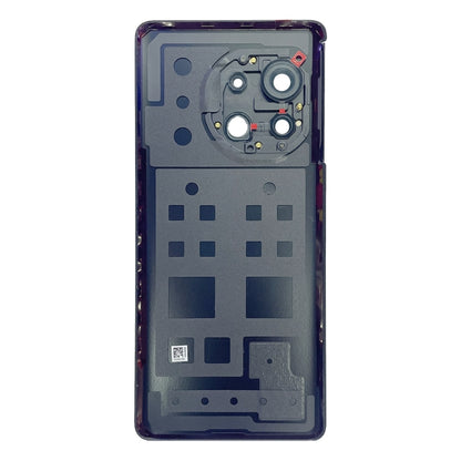 For OnePlus ACE 2 PHK110 Battery Glass Back Cover(Black) - Back Cover by buy2fix | Online Shopping UK | buy2fix