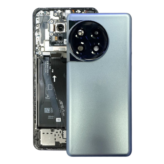For OnePlus ACE 2 PHK110 Battery Glass Back Cover(Blue) - Back Cover by buy2fix | Online Shopping UK | buy2fix