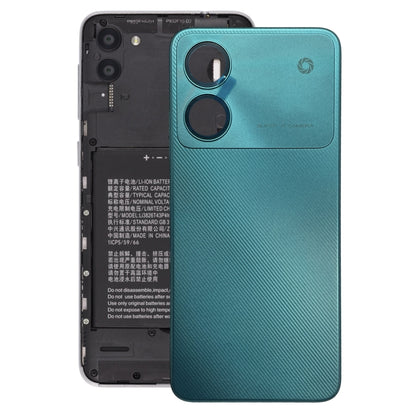 Battery Back Cover for ZTE Blade A34(Blue) - For ZTE by buy2fix | Online Shopping UK | buy2fix