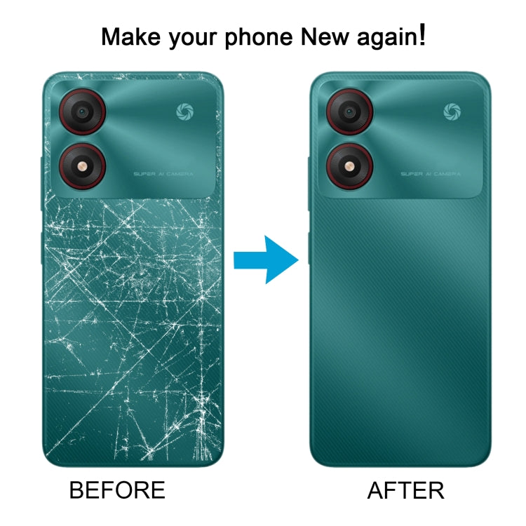 Battery Back Cover for ZTE Blade A34(Blue) - For ZTE by buy2fix | Online Shopping UK | buy2fix