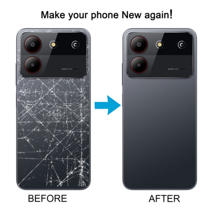 Battery Back Cover for ZTE Blade A54 (Grey) - For ZTE by buy2fix | Online Shopping UK | buy2fix