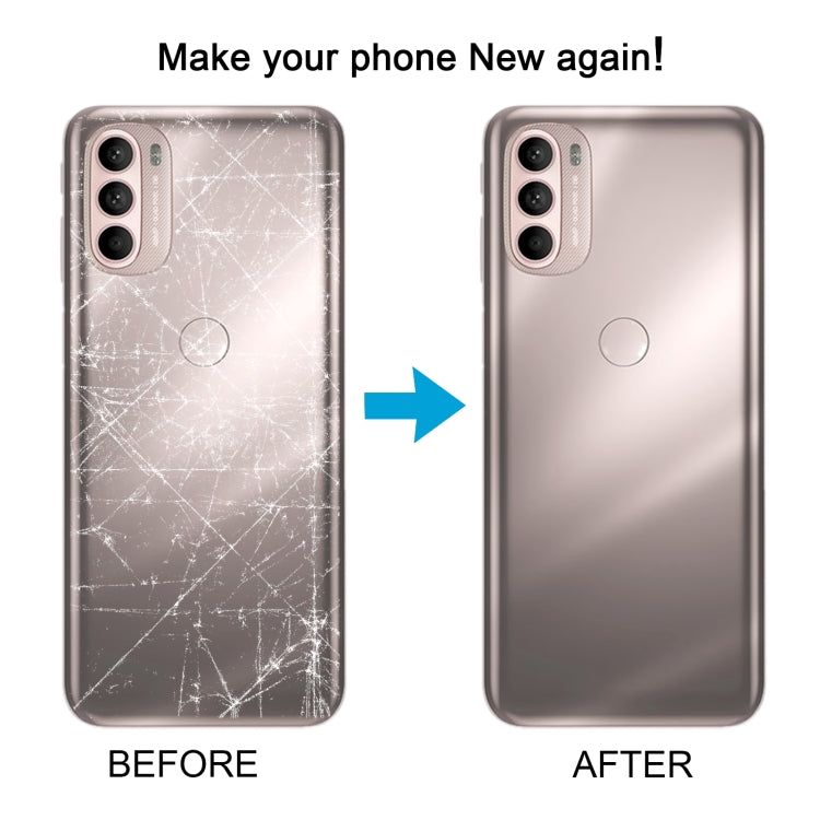 For Motorola Moto G41 Original Battery Back Cover(Blue) - Back Cover by buy2fix | Online Shopping UK | buy2fix