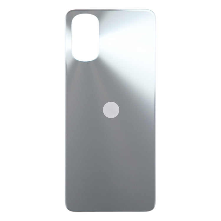 For Motorola Moto E32 Original Battery Back Cover(Silver) - Back Cover by buy2fix | Online Shopping UK | buy2fix