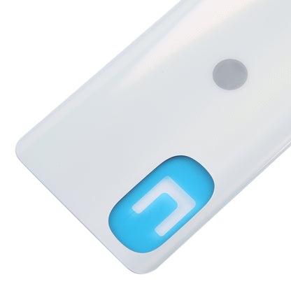 For Motorola Moto G82 Original Battery Back Cover(White) - Back Cover by buy2fix | Online Shopping UK | buy2fix