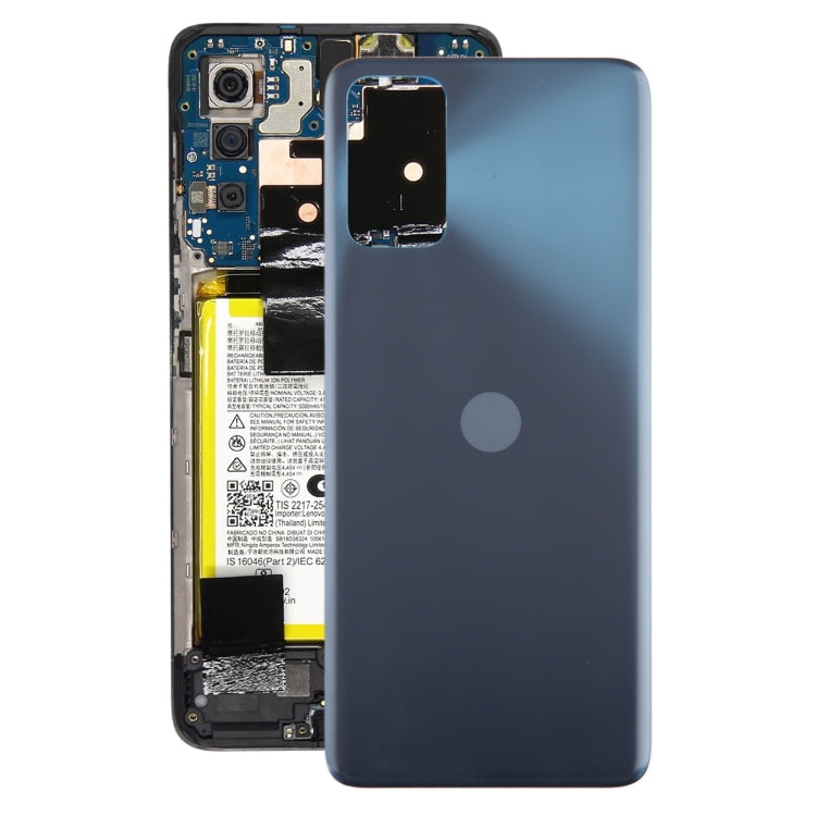 For Motorola Moto G42 Original Battery Back Cover(Blue) - Back Cover by buy2fix | Online Shopping UK | buy2fix