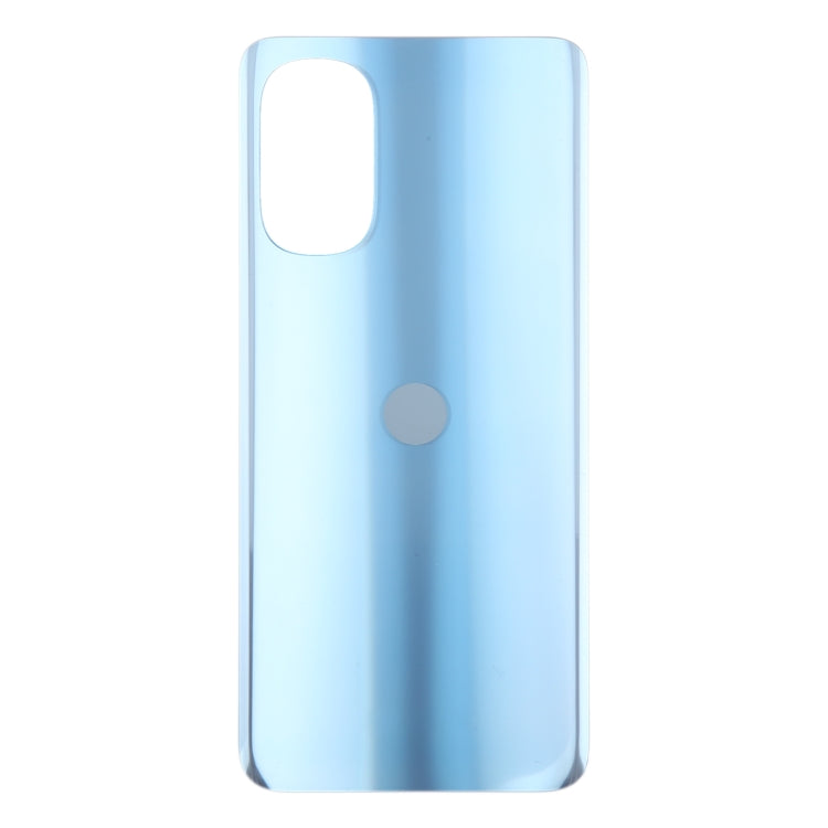 For Motorola Moto G52 Original Battery Back Cover(Blue) - Back Cover by buy2fix | Online Shopping UK | buy2fix