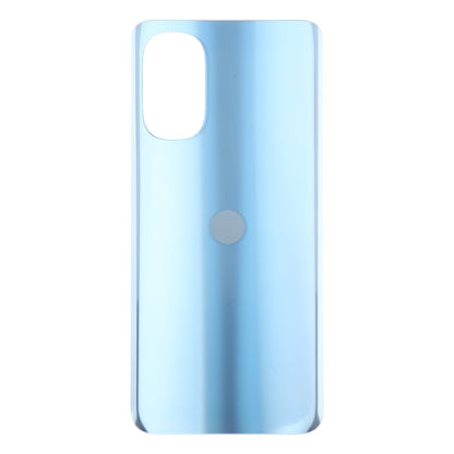 For Motorola Moto G52 Original Battery Back Cover(Blue) - Back Cover by buy2fix | Online Shopping UK | buy2fix