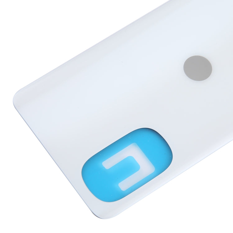 For Motorola Moto G52 Original Battery Back Cover(White) - Back Cover by buy2fix | Online Shopping UK | buy2fix