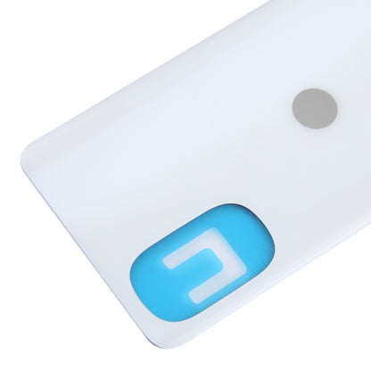 For Motorola Moto G52 Original Battery Back Cover(White) - Back Cover by buy2fix | Online Shopping UK | buy2fix