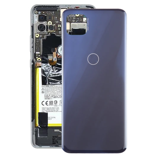 For Motorola Moto G50 5G Original Battery Back Cover(Blue) - Back Cover by buy2fix | Online Shopping UK | buy2fix