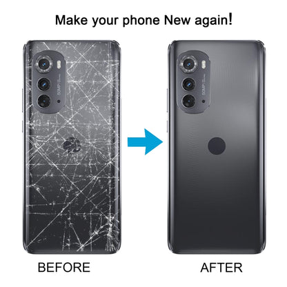 For Motorola Edge 2022 Original Battery Back Cover(Black) - Back Cover by buy2fix | Online Shopping UK | buy2fix