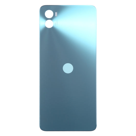 For Motorola Moto E22s Original Battery Back Cover(Blue) - Back Cover by buy2fix | Online Shopping UK | buy2fix