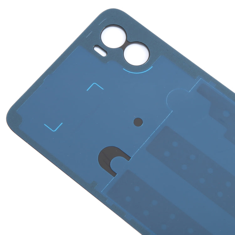 For Motorola Moto E22s Original Battery Back Cover(Blue) - Back Cover by buy2fix | Online Shopping UK | buy2fix