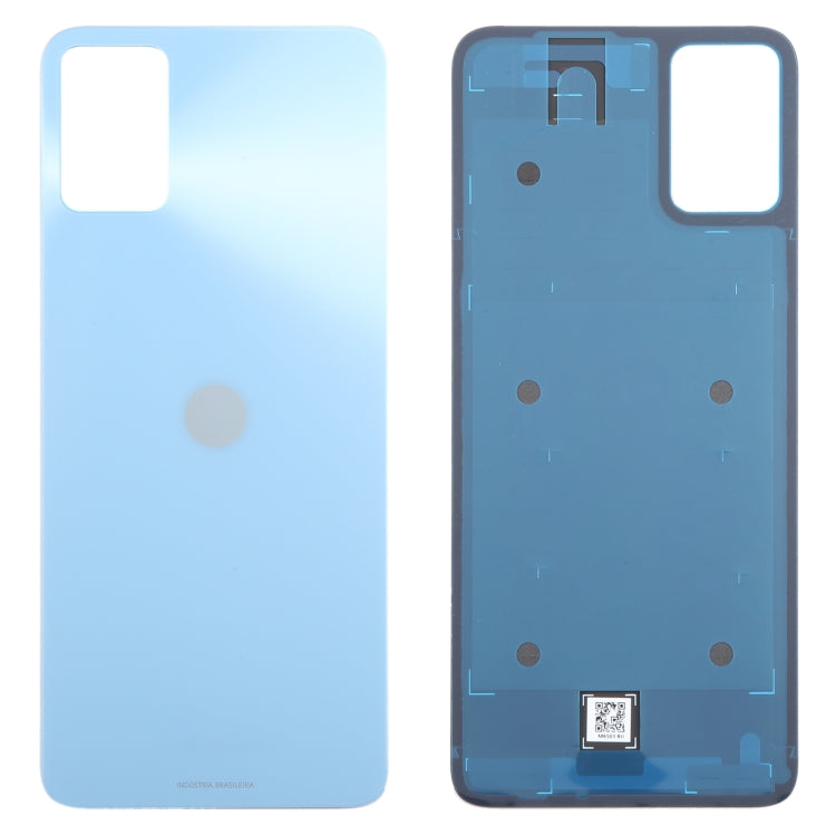 For Motorola Moto E22 Original Battery Back Cover(Light Blue) - Back Cover by buy2fix | Online Shopping UK | buy2fix