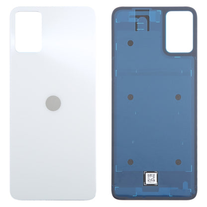 For Motorola Moto E22 Original Battery Back Cover(White) - Back Cover by buy2fix | Online Shopping UK | buy2fix