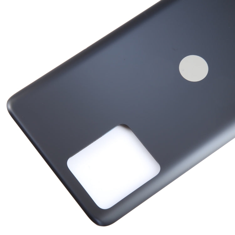 For Motorola Moto G72 Original Battery Back Cover(Black) - Back Cover by buy2fix | Online Shopping UK | buy2fix