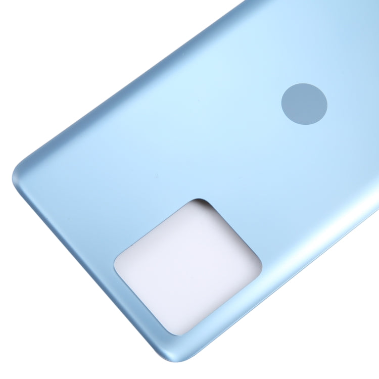 For Motorola Moto G72 Original Battery Back Cover(Blue) - Back Cover by buy2fix | Online Shopping UK | buy2fix