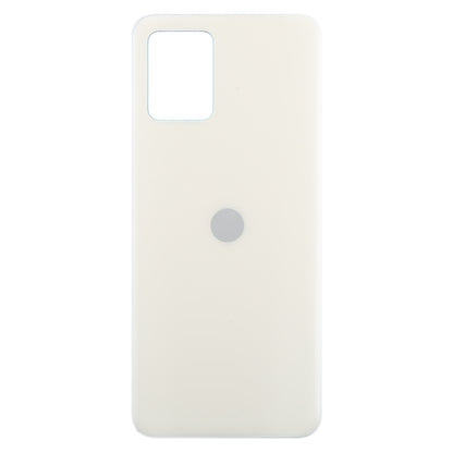For Motorola Moto E13 Original Battery Back Cover(White) - Back Cover by buy2fix | Online Shopping UK | buy2fix