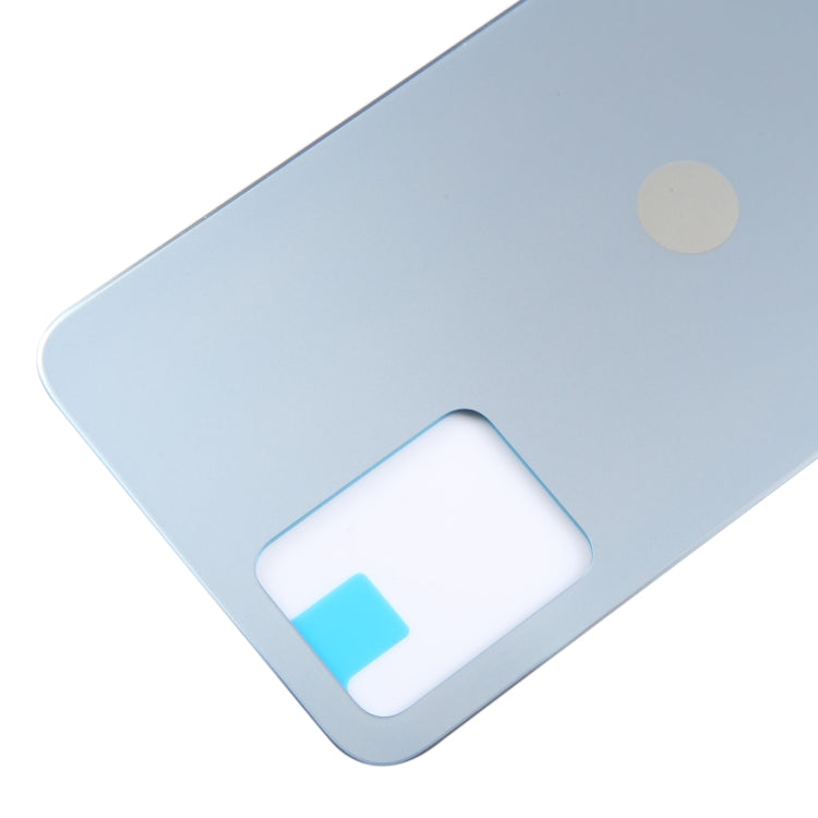 For Motorola Moto G53 Original Battery Back Cover(Silver) - Back Cover by buy2fix | Online Shopping UK | buy2fix