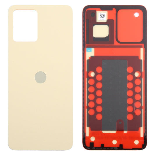 For Motorola Moto G14 Original Battery Back Cover(Gold) - Back Cover by buy2fix | Online Shopping UK | buy2fix