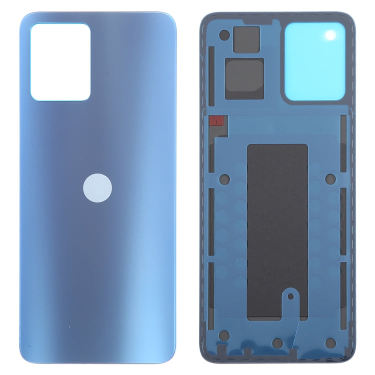 For Motorola Moto G14 Original Battery Back Cover(Blue) - Back Cover by buy2fix | Online Shopping UK | buy2fix