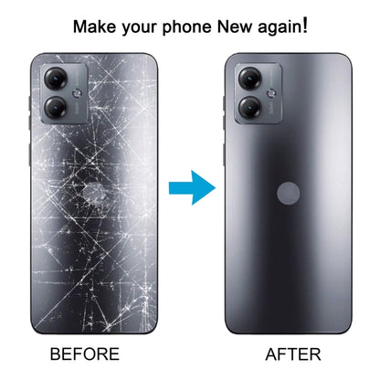 For Motorola Moto G14 Original Battery Back Cover(Black) - Back Cover by buy2fix | Online Shopping UK | buy2fix