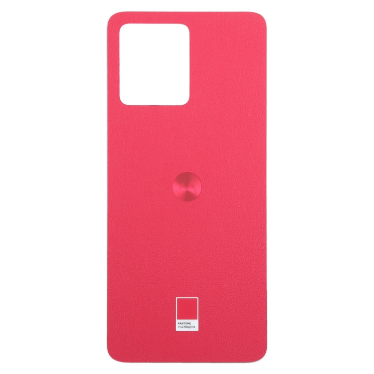 For Motorola Moto G84 Original Battery Back Cover(Red) - Back Cover by buy2fix | Online Shopping UK | buy2fix