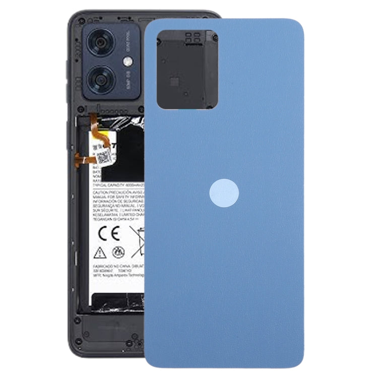 For Motorola Moto G54 Original Battery Back Cover(Blue) - Back Cover by buy2fix | Online Shopping UK | buy2fix