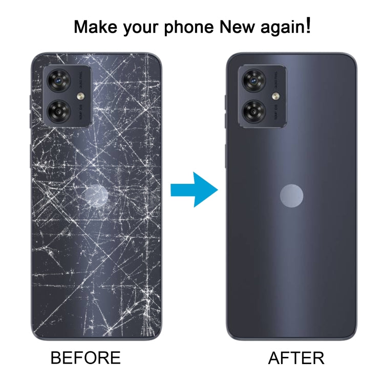 For Motorola Moto G54 Original Battery Back Cover(Blue) - Back Cover by buy2fix | Online Shopping UK | buy2fix