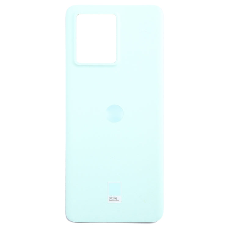 For Motorola Edge 40 Neo Original Battery Back Cover(Green) - Back Cover by buy2fix | Online Shopping UK | buy2fix