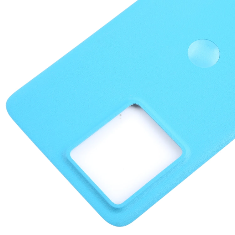 For Motorola Edge 40 Neo Original Battery Back Cover(Blue) - Back Cover by buy2fix | Online Shopping UK | buy2fix