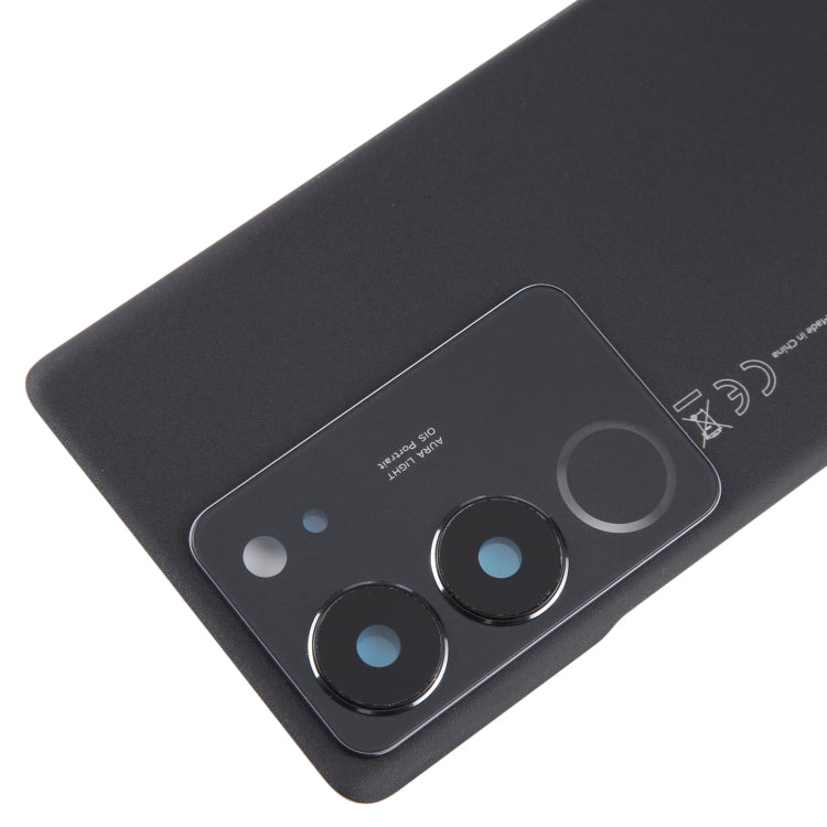 For vivo V29 Original Battery Back Cover with Camera Lens Cover(Black) - Back Cover by buy2fix | Online Shopping UK | buy2fix