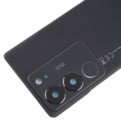 For vivo V29 Original Battery Back Cover with Camera Lens Cover(Black) - Back Cover by buy2fix | Online Shopping UK | buy2fix