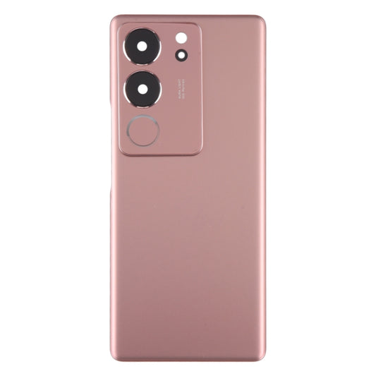 For vivo V29 Original Battery Back Cover with Camera Lens Cover(Purple Red) - Back Cover by buy2fix | Online Shopping UK | buy2fix